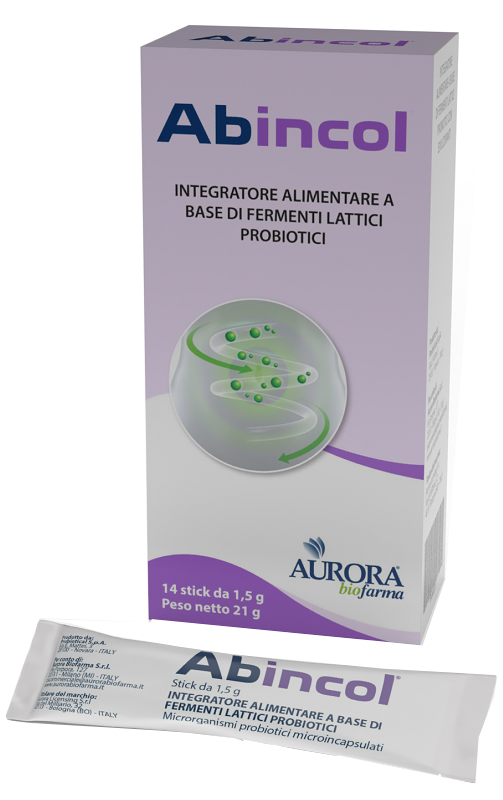 ABINCOL 14 STICK OROSOLUBILI - Farmacia Castello Srl