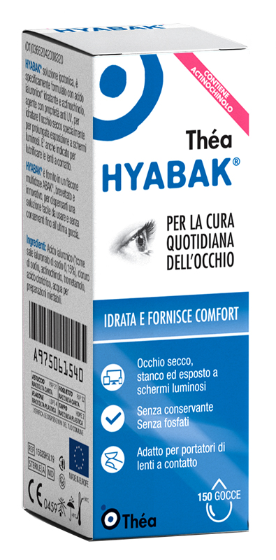 HYABAK SOLUZIONE OFTALMICA 5 ML - Farmacia Castello Srl