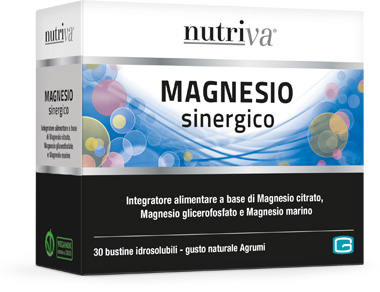 NUTRIVA MAGNESIO SINERGICO 30 BUSTINE - Farmacia Castello Srl