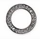 ORECCHINO POST-FORATURA RING WITH CRYSTALS BJT974 - Farmacia Castello Srl