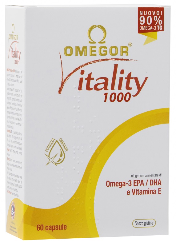 OMEGOR VITALITY 1000 60 CAPSULE MOLLI - Farmacia Castello Srl