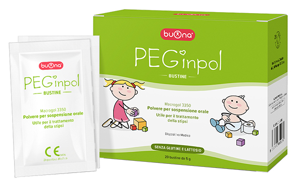 PEGINPOL MACROGOL 3350 SOSPENSIONE ORALE 20 BUSTINE - Farmacia Castello Srl