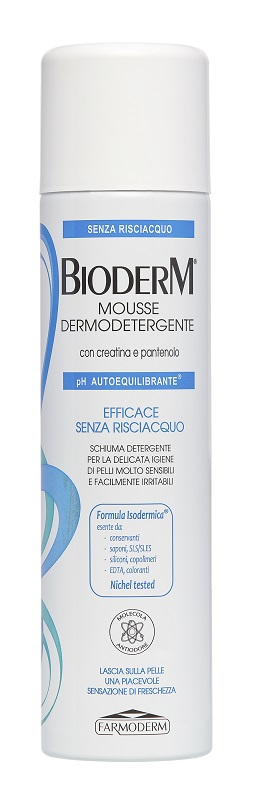BIODERM MOUSSE DERMODETERGENTE 400 ML - Farmacia Castello Srl