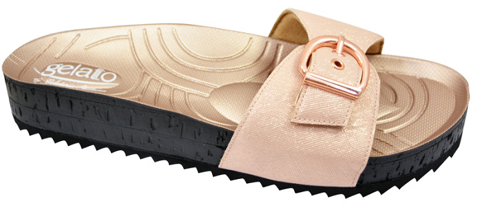 CIABATTA WOODSTOCK METELLIC ROSE 35/36 - Farmacia Castello Srl