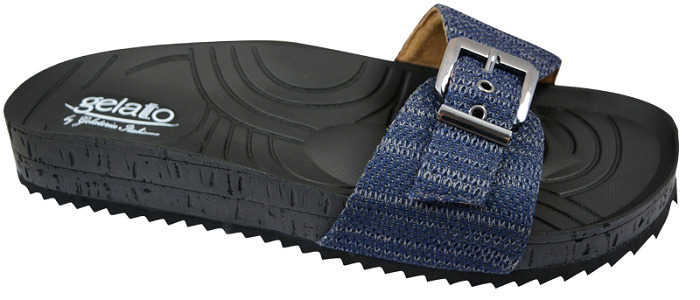 CIABATTA WOODSTOCK MAN BLU 44/45 - Farmacia Castello Srl