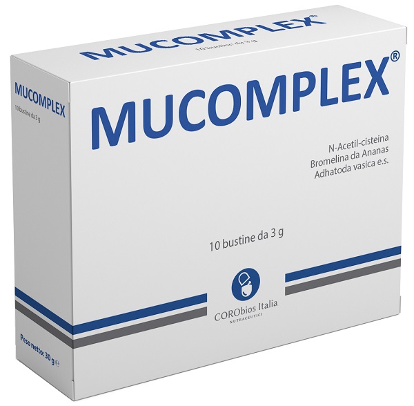 MUCOMPLEX 10 BUSTINE DA 3 G - Farmacia Castello Srl