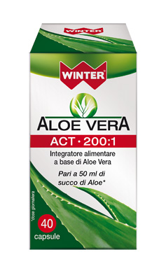 WINTER ALOE VERA ACT 200:1 40 CAPSULE - Farmacia Castello Srl