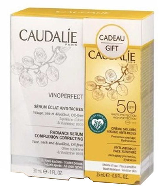 VINOPERFECT COFANETTO SIERO + SOLARE 25 ML 2019 SIERO 30 ML + CREMA SOLARE SPF50 25 ML - Farmacia Castello Srl