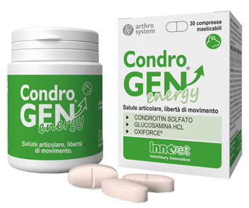 CONDROGEN ENERGY 30 COMPRESSE MASTICABILI - Farmacia Castello Srl