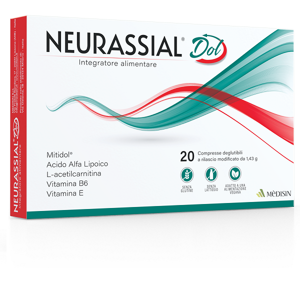 NEURASSIAL DOL 20 COMPRESSE DEGLUTIBILI A RILASCIO MODIFICATO - Farmacia Castello Srl