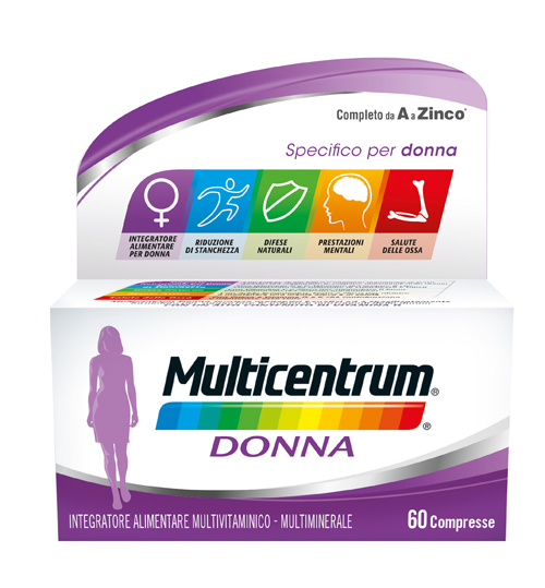 MULTICENTRUM DONNA 60 COMPRESSE - Farmacia Castello Srl