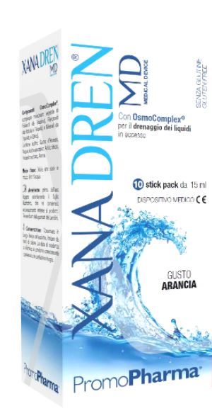 XANADREN ARANCIA 10 STICK PACK DA 15 ML - Farmacia Castello Srl