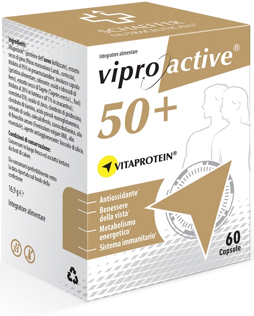 VIPROACTIVE 50+ 60 CAPSULE - Farmacia Castello Srl