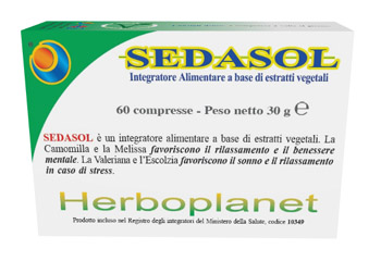 SEDASOL 60 COMPRESSE - Farmacia Castello Srl