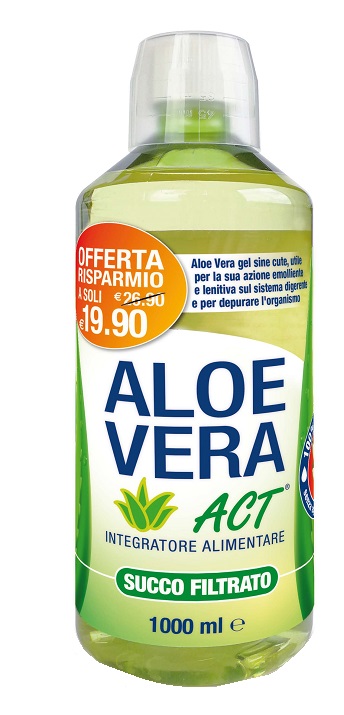 ALOE VERA ACT SUCCO FILTRATO 1000 ML - Farmacia Castello Srl