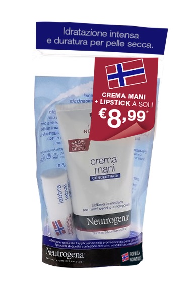 NEUTROGENA MANI PROFUMATO + LIPSTICK BUNDLE - Farmacia Castello Srl