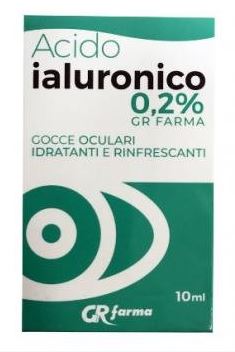 GR FARMA GOCCE OCULARI IDRATANTI E RINFRESCANTI ACIDO IALURONICO - Farmacia Castello Srl