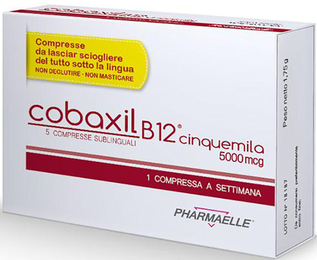 COBAXIL B12 5000MCG 5 COMPRESSE SUBLINGUALI - Farmacia Castello Srl