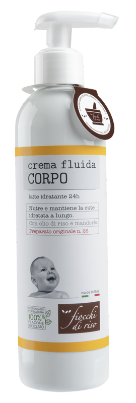 FIOCCHI DI RISO CREMA FLUIDA CORPO IDRATANTE 240 ML - Farmacia Castello Srl