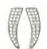 ORECCHINI POST FORATURA CRYSTAL WING BJT983 - Farmacia Castello Srl