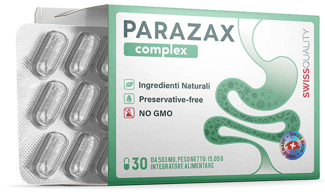 PARAZAX COMPLEX 30 CAPSULE - Farmacia Castello Srl