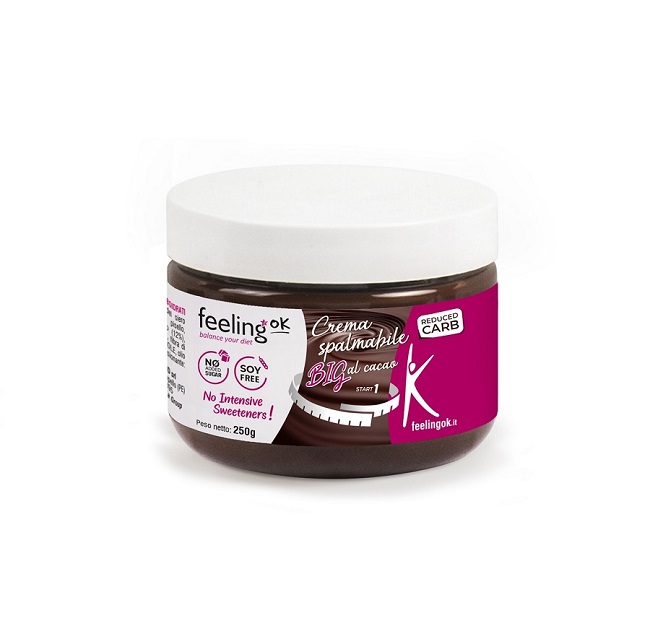 FEELING OK CREMA AL CACAO BIG START 250 G - Farmacia Castello Srl