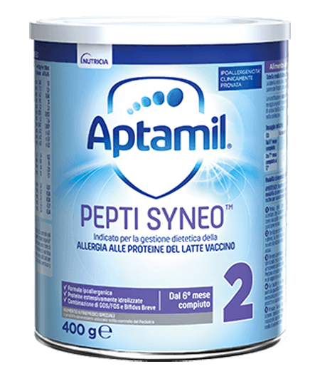 APTAMIL PEPTI SYNEO 2 400 G - Farmacia Castello Srl