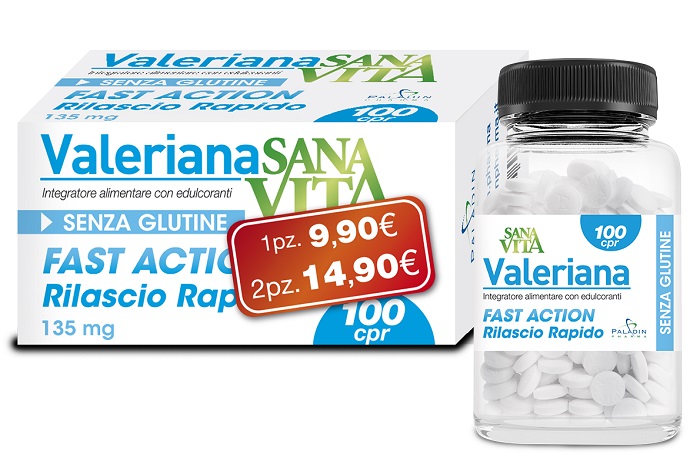 SANAVITA VALERIANA 100 COMPRESSE - Farmacia Castello Srl