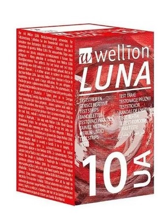 WELLION STRISCE PER LA DETERMINAZIONE DELL'ACIDO URICO 10 PEZZI - Farmacia Castello Srl