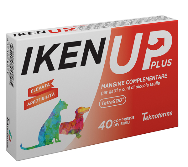 IKEN UP PLUS CANI GATTI PICCOLA TAGLIA SCATOLA 40 COMPRESSE - Farmacia Castello Srl