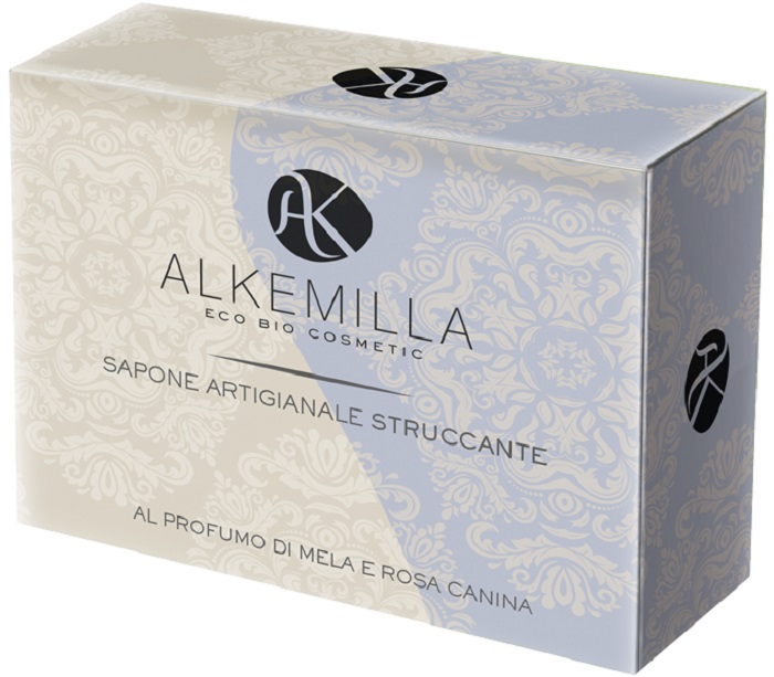 SAPONE STRUCCANTE PROFUMO DI MELA E ROSA CANINA 100 G - Farmacia Castello Srl