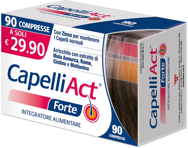 CAPELLI ACT FORTE 90 COMPRESSE - Farmacia Castello Srl