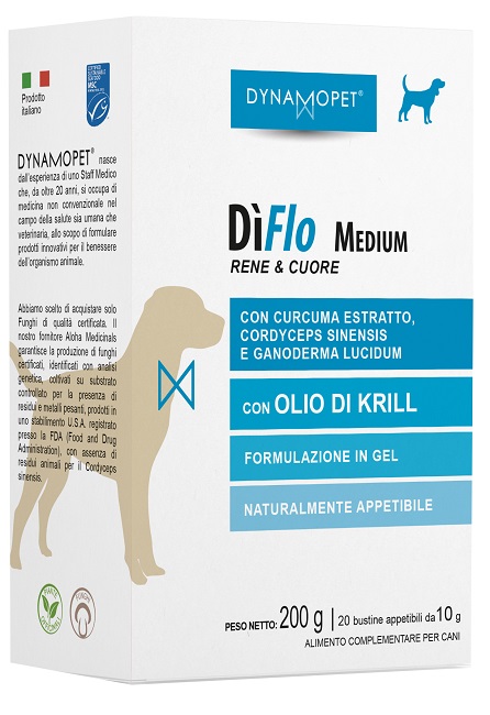 DIFLO MEDIUM PER CANI 20 BUSTINE APPETIBILI DA 10 G - Farmacia Castello Srl