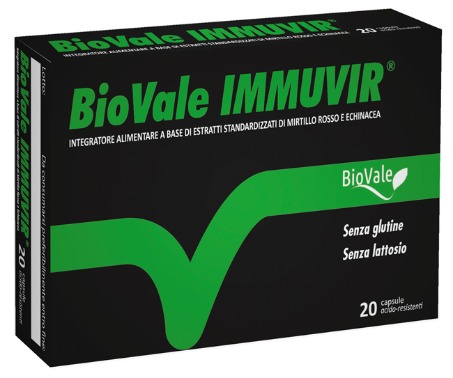 BIOVALE IMMUVIR 20 CAPSULE - Farmacia Castello Srl