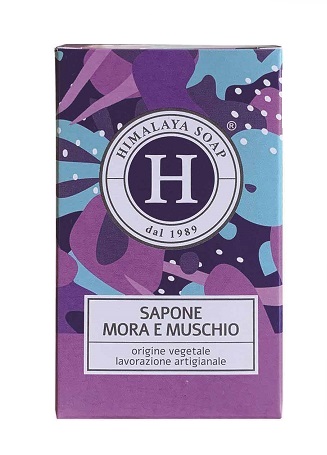 HIMALAYA SAPONE MORA E MUSCHIO IN ASTUCCIO 100 G - Farmacia Castello Srl