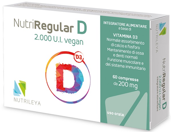 NUTRIREGULAR D 2000UI 60 COMPRESSE - Farmacia Castello Srl