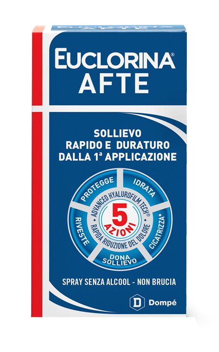 EUCLORINA AFTE SPRAY 15 ML - Farmacia Castello Srl