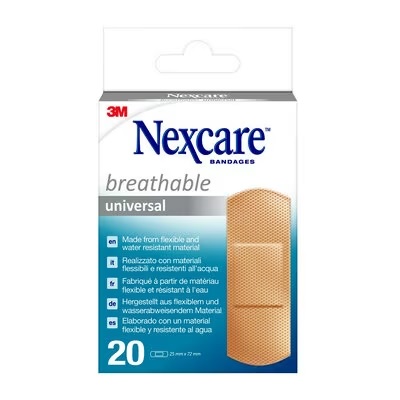 CEROTTO PREPARATO NEXCARE UNIVERSAL N0320NS-0 19X72MM 20 PEZZI - Farmacia Castello Srl