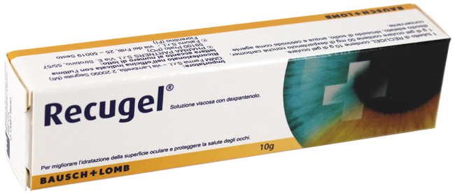 RECUGEL GEL OCULARE DEXAPANTENOLO TUBETTO 10 G - Farmacia Castello Srl