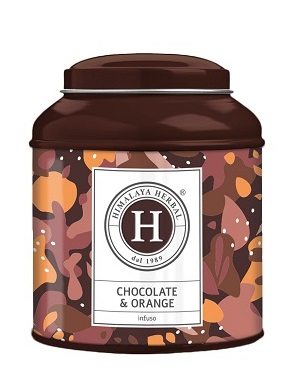 HIMALAYA HERBAL INFUSO CIOCCOLATO E ARANCIO 100 G - Farmacia Castello Srl