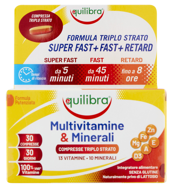MULTIVITAMINE&MINERALI 30 COMPRESSE - Farmacia Castello Srl