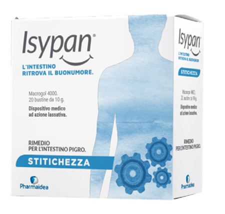 ISYPAN STITICHEZZA MACROGOL 4000 20 BUSTINE 10 G - Farmacia Castello Srl