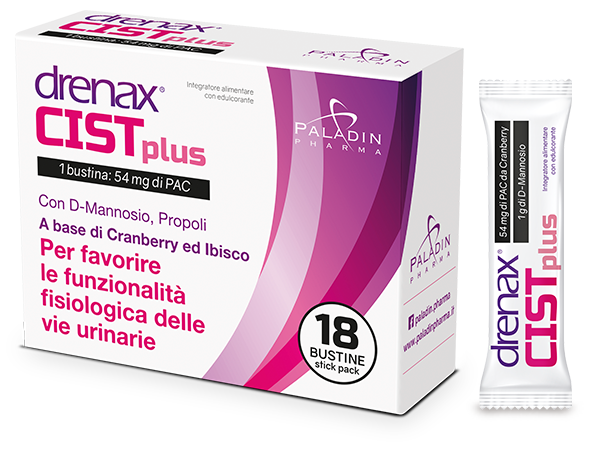 DRENAX FORTE CIST PLUS 18 STICK PACK - Farmacia Castello Srl