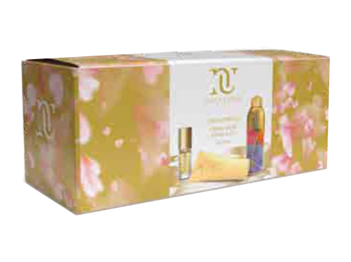 NATUR UNIQUE 28 OLI BELLEZZA COFANETTO DOCCIA 200 ML + CREMA 150 ML + LIP OIL 4,5 ML - Farmacia Castello Srl