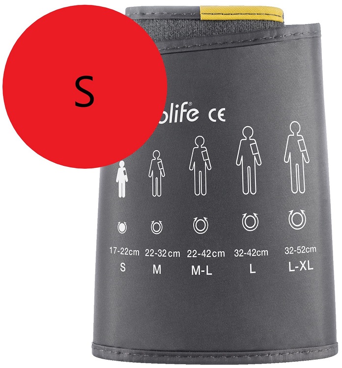 BRACCIALE MISURATORE DI PRESSIONE MICROLIFE MORBIDO 4G TAGLIA S SS 17-22 CM - Farmacia Castello Srl