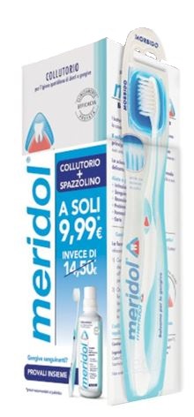 SPECIAL PACK MERIDOL COLLUTORIO 400 ML + SPAZZOLINO MORBIDO - Farmacia Castello Srl