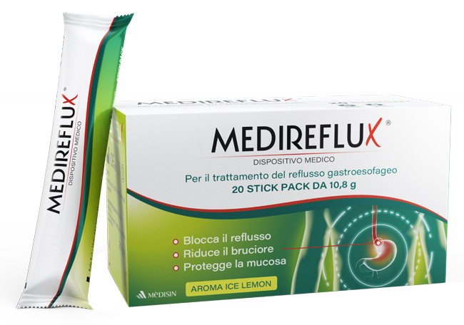 MEDIREFLUX 20 STICK DM - Farmacia Castello Srl