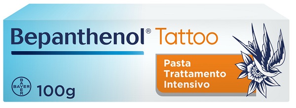 BEPANTHENOL TATTOO PASTA TRATTAMENTO INTENSIVO 100 G - Farmacia Castello Srl