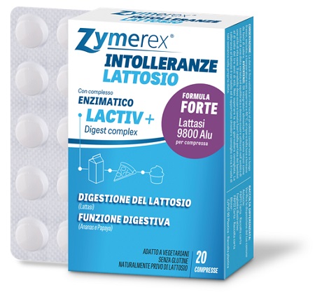ZYMEREX INTOLLERANZE LATTOSIO 20 COMPRESSE RIVESTITE - Farmacia Castello Srl
