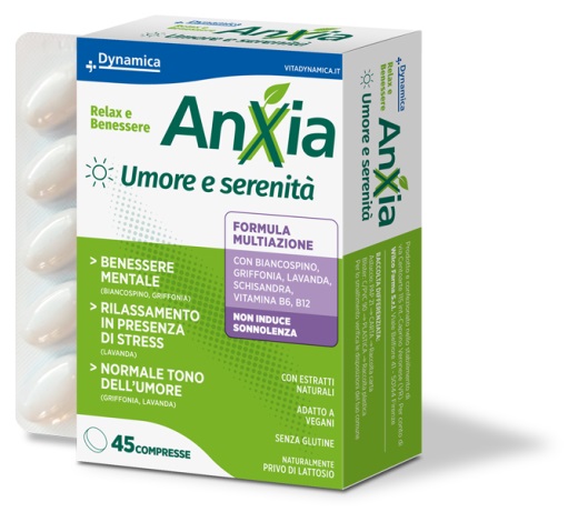 DYNAMICA ANXIA UMORE E SERENITA' 45 COMPRESSE - Farmacia Castello Srl